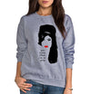 Amy Winehouse unisex sweatshirt 'you know I'm no good' song lyric, illustrated art
